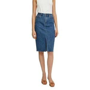 STYLEIN Womens Kassandra Blue Denim Knee Length Jean Skirt Size XS 27W NWT 0115